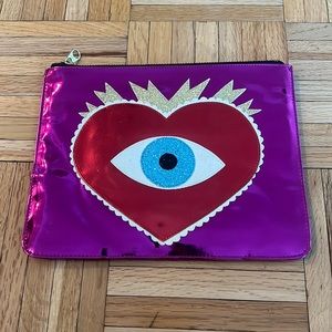 Poppy Lissiman clutch vegan leather